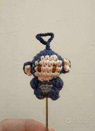 Mini amigurumi Tinky Winky Teletubbies
