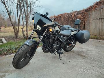 Cupolino Puig x Honda Rebel 500