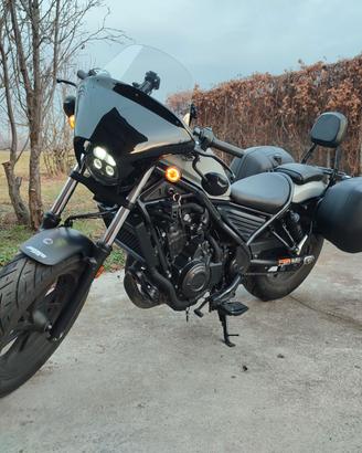 Cupolino Puig x Honda Rebel 500