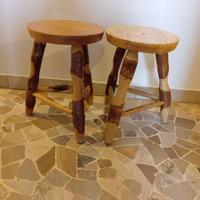 SGABELLINI IN LEGNO