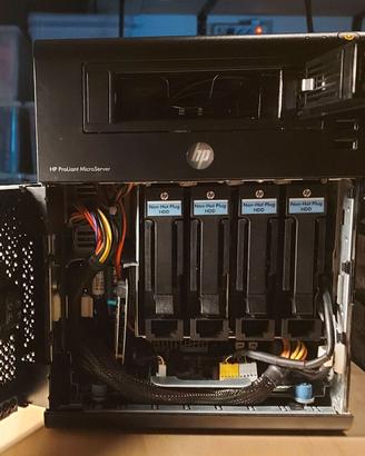 HP ProLiant 5 baie/3 Eth/1 SSD SATA/1 SSD NVMe