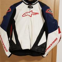 Giacca moto in pelle Alpinestars