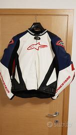 Giacca moto in pelle Alpinestars