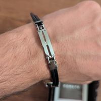 Braccialetto uomo con diamante