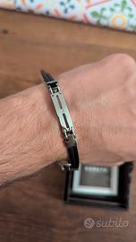 Braccialetto uomo con diamante