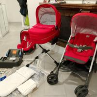 Inglesina trio COMPLETO+stand up+BaseAuto RomaNord