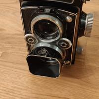 Rolleiflex biottica 6x6 con Tessar 3,5=75mm 1956