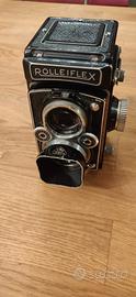 Rolleiflex biottica 6x6 con Tessar 3,5=75mm 1956