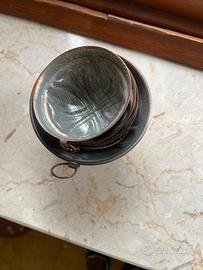 Set di formine in rame dettagli unici per arredare