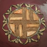 Piatto berbero con argento e ossa