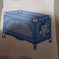 culla da campeggio, nuova.