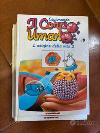 Collezione di esplorando il corpo umano