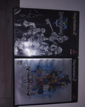 Kingdom hearts 1 e 2 per PS2 originali giapponesi