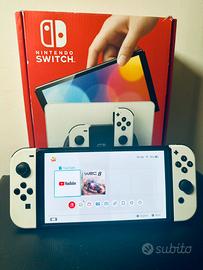 Nintendo switch oled con scatola