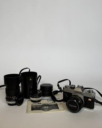 Canon FTB ql + accessori