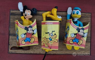 Ser di Personaggi Disney in gomma Vintage