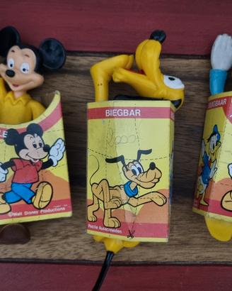 Ser di Personaggi Disney in gomma Vintage