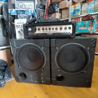 Behringer Ultrabass BX3000T + freeport + casse