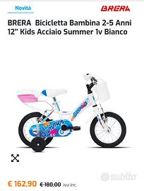 bicicletta da bimbo brera