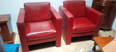 poltrone in pelle