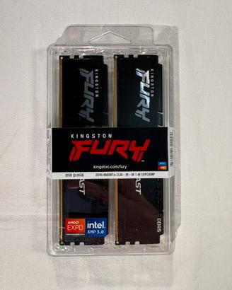 Ram Kingston 32GB DDR5 6000 CL30 KF560C30BBEK2-32