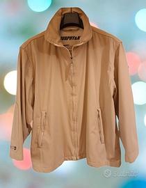 Giacca Harrington uomo in cotone beige  Murphy&Nye