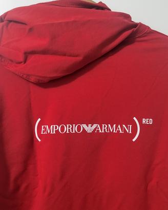 felpa Emporio Armani Red