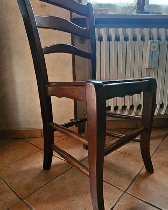Sedia legno massello