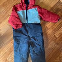 Tuta da sci 3-4 anni 104 cm,zona Eur