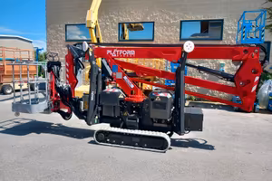 Piattaforma aerea ragno cingolato 18mt