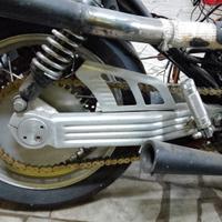 FORCELLONE POSTERIORE IN ALLUMINIO RICAVATO DAL PI