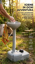 Lavandino portatile da CAMPING o ALTRO solo 99 E