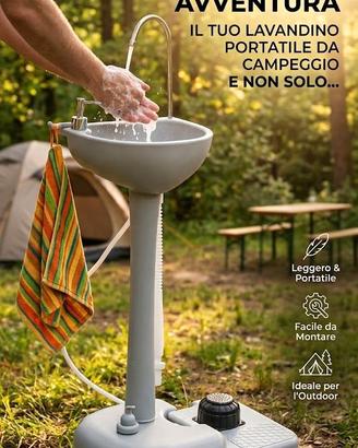 Lavandino portatile da CAMPING o ALTRO solo 99 E