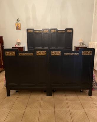 letto matrimoniale fine 800 inizio 900