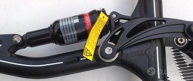 Telaio mtb biammortizata taglia 17 "