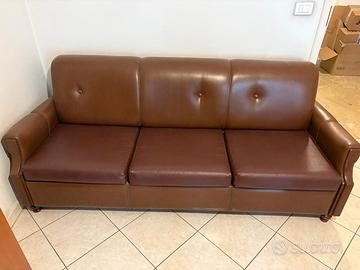 Gratis Divano letto in pelle 3 posti