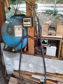 Cisterna gasolio+pompa e pistola