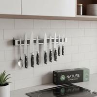 Barra Magnetica Porta Coltelli/Attrezzi - 40 cm - 