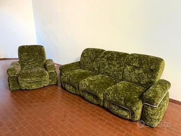 Divano vintage mid century anni 70