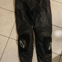 Pantaloni in pelle Alpinestars missile V2