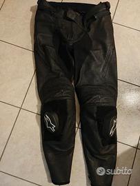 Pantaloni in pelle Alpinestars missile V2