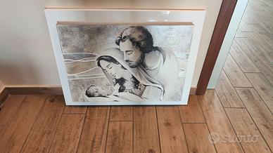 Quadro - capezzale - sacra famiglia