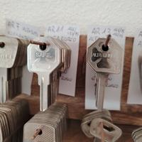 Chiave grezza Alfa Romeo epoca