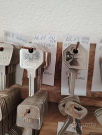 Chiave grezza Alfa Romeo epoca