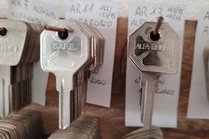 Chiave grezza Alfa Romeo epoca