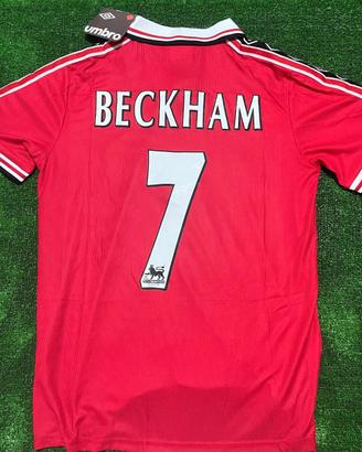Maglia Manchester United Beckham #7 Vintage 98/99'
