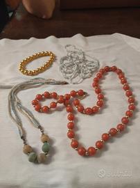 lotto stock collane bracciale 