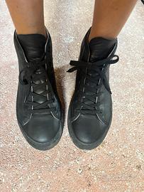 Sneakers artigianali in pelle