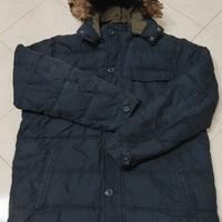 S. OLIVER giacca cappotto cappuccio pelliccia XXL 