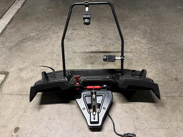 Portabici da gancio traino